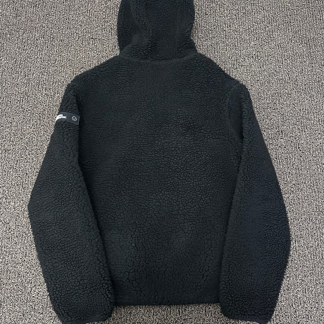 내셔널지오그래픽 뽀글이 털 후리스 집업 자켓 블랙 L 상품이미지5