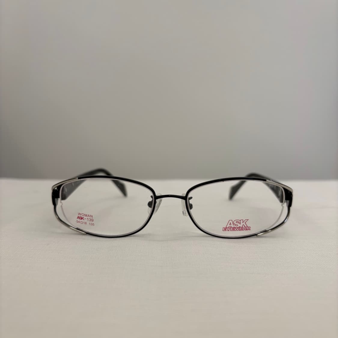 ASK 긱시크 블랙 빈티지안경 상품이미지3