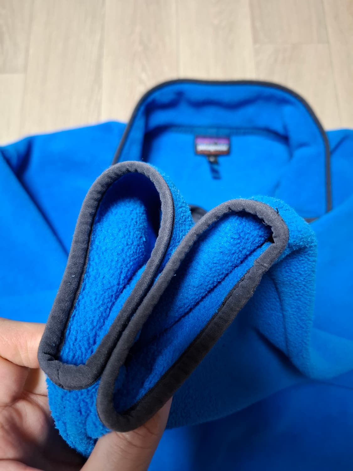 XL 파타고니아 블루 신칠라 플리스 풀오버 상품이미지4