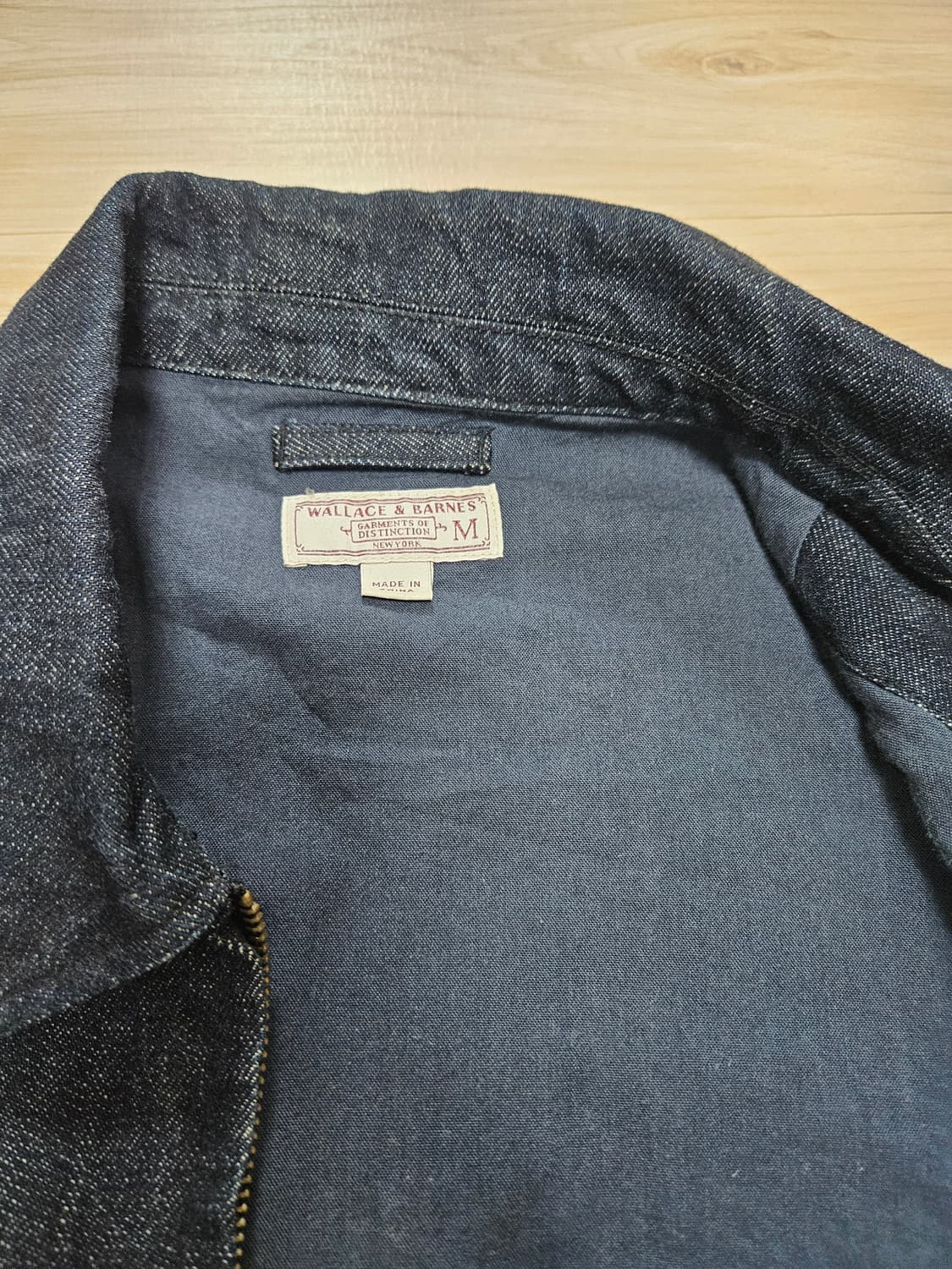 제이크루 wallace & barnes a2 플라이트 데님 자켓 상품이미지6