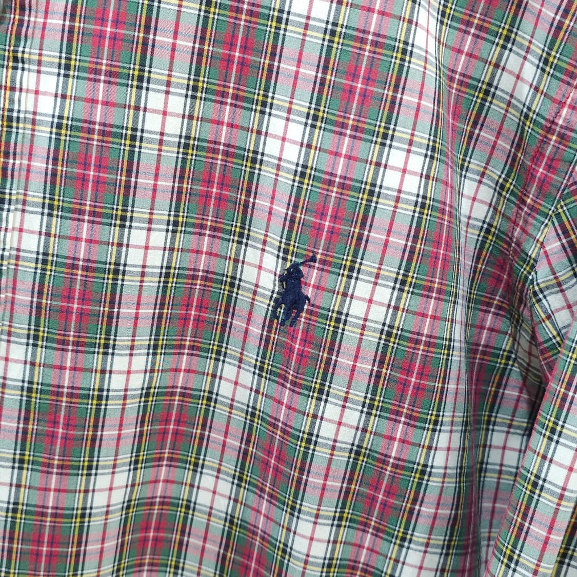 랄프로렌 슬림핏 체크 셔츠 - XL 상품이미지3