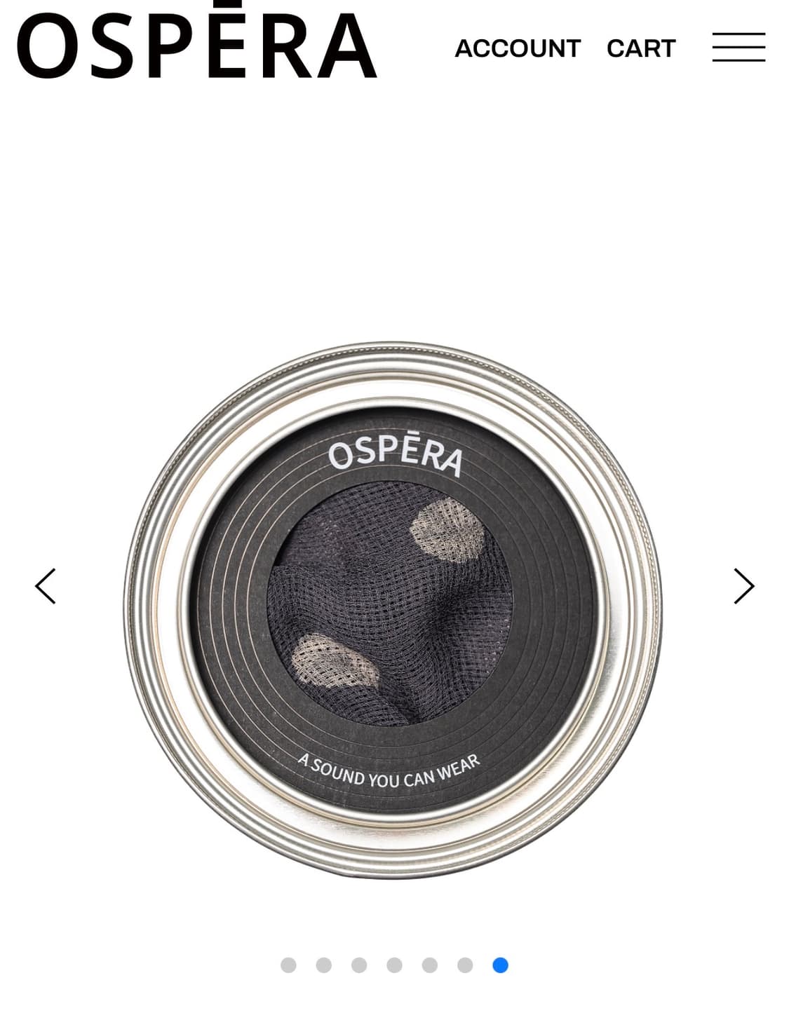 Ospera No.201 Grey Dot Ostinato 머플러 상품이미지2