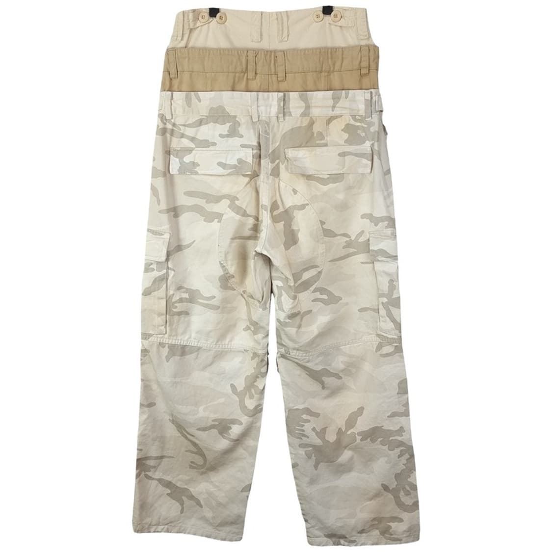 [프로젝트 GR](새상품) 3 레이어드 카고 팬츠 화이트카모 P01411 상품이미지3