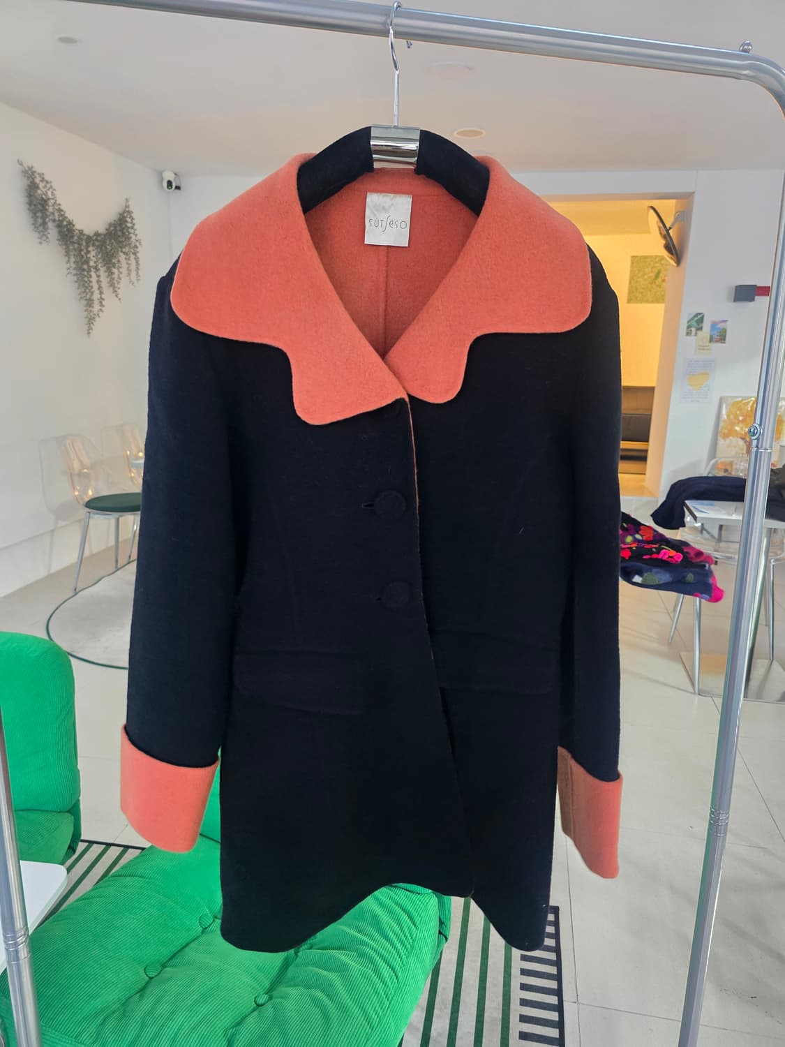 카라 예쁜 코트 상품이미지1