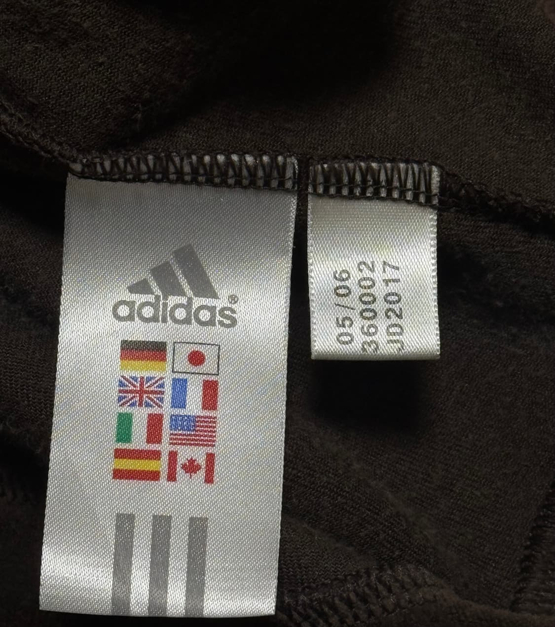 아디다스 브라운 초바 벨벳 져지 상품이미지5