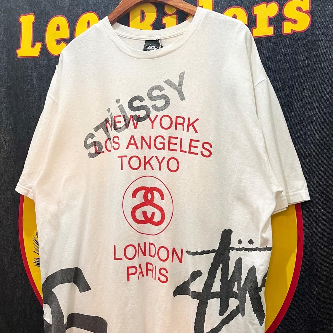 Stüssy BIG World Tour Tee 상품이미지3