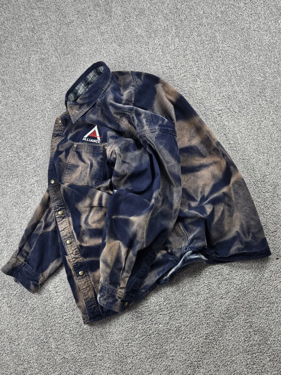 칼하트 다잉 워시드 워크 셔츠 자켓 ( 2XL ) / 9920 상품이미지3