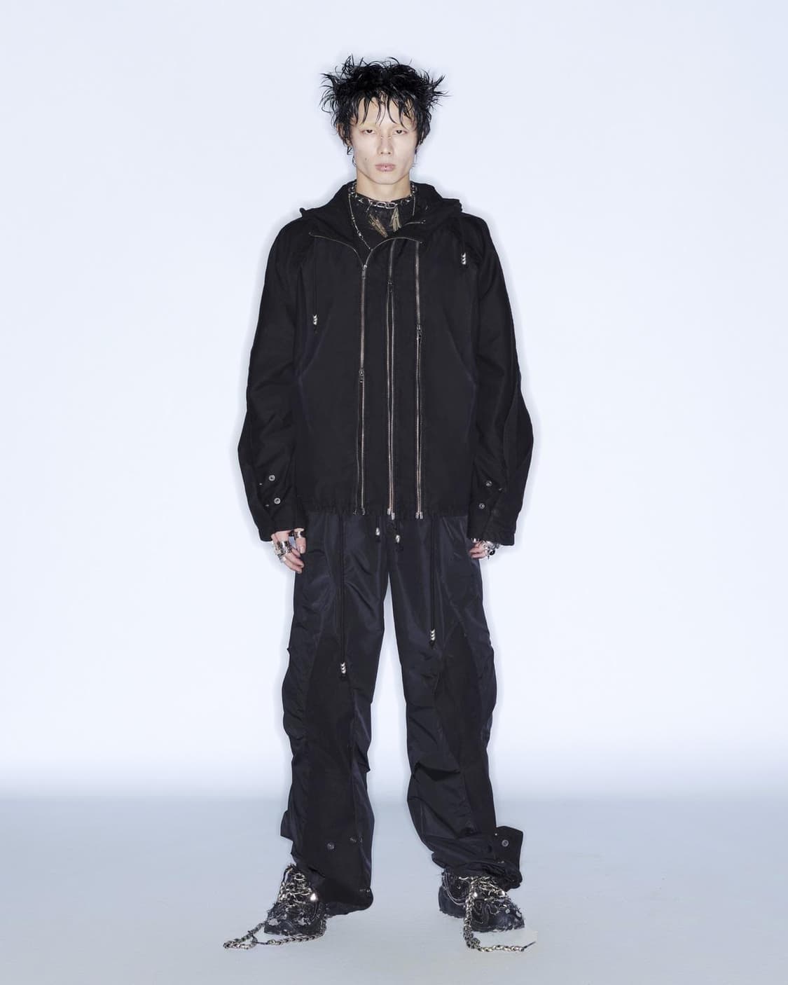 코스트퍼킬로 3D 트랙팬츠 블랙 상품이미지2