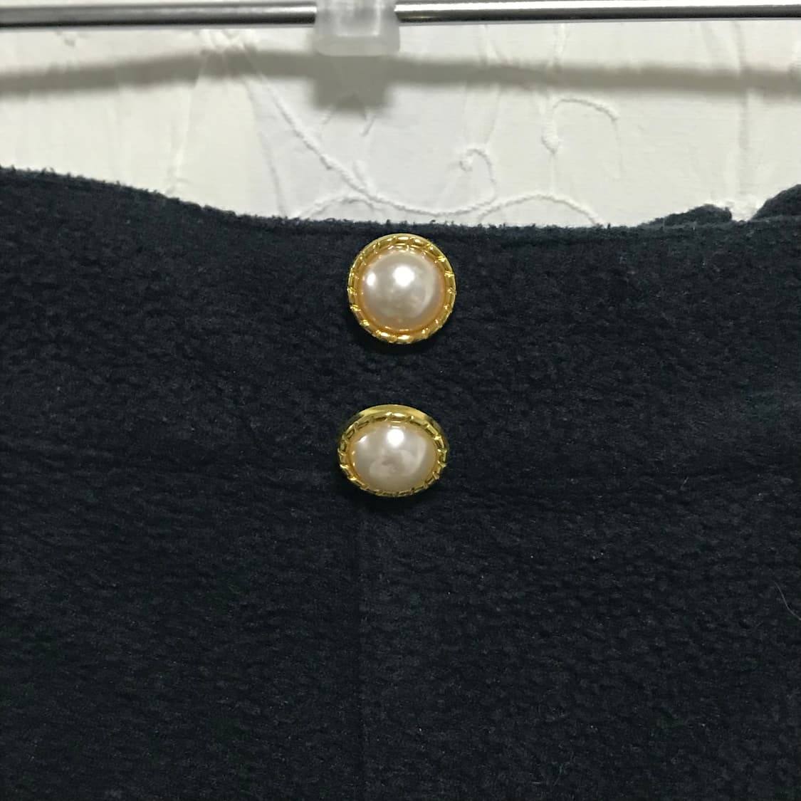 빈티지 axes femme 액시즈팜 레이스 리본 퍼 숏팬츠 반바지 상품이미지3