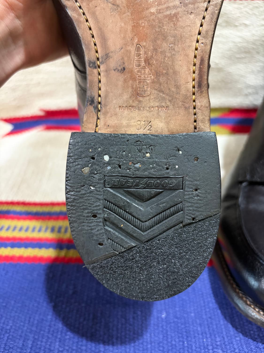 히로시츠보우치 말가죽 헌팅부츠 / horse hunting boots 상품이미지7