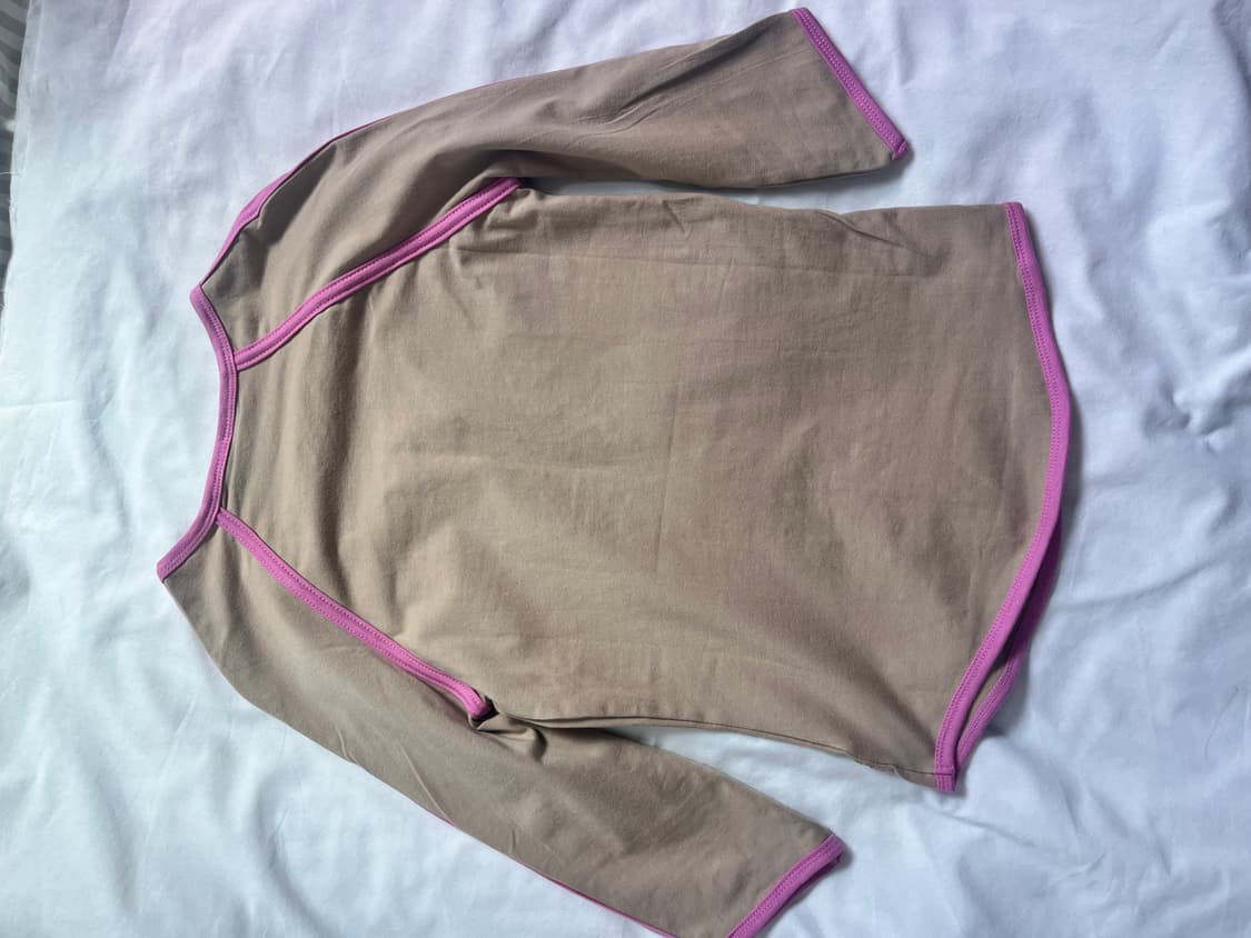 Armani Exchange pink line top 상품이미지4