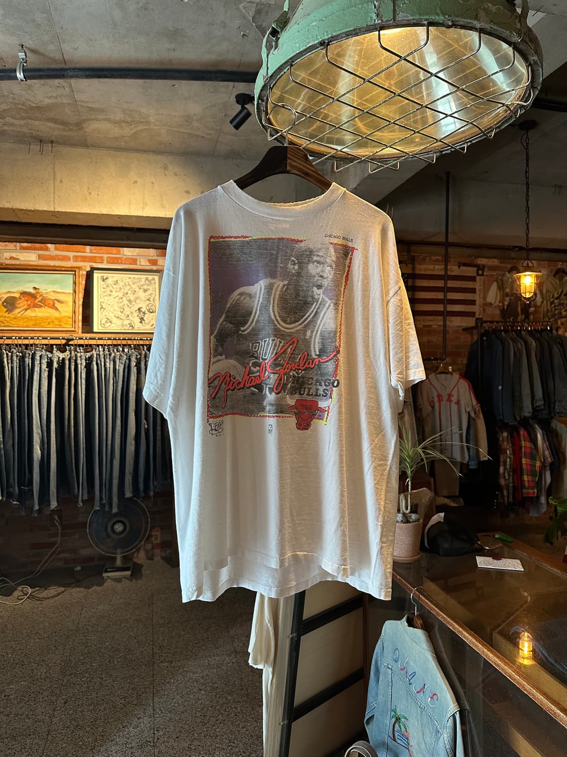 90s USA 빈티지 마이클 조던 반팔 티셔츠 상품이미지1