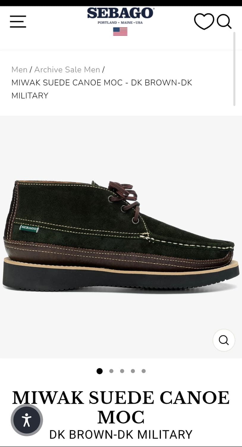 SEBAGO 세바고 남성 수재 로퍼 250  상품이미지1