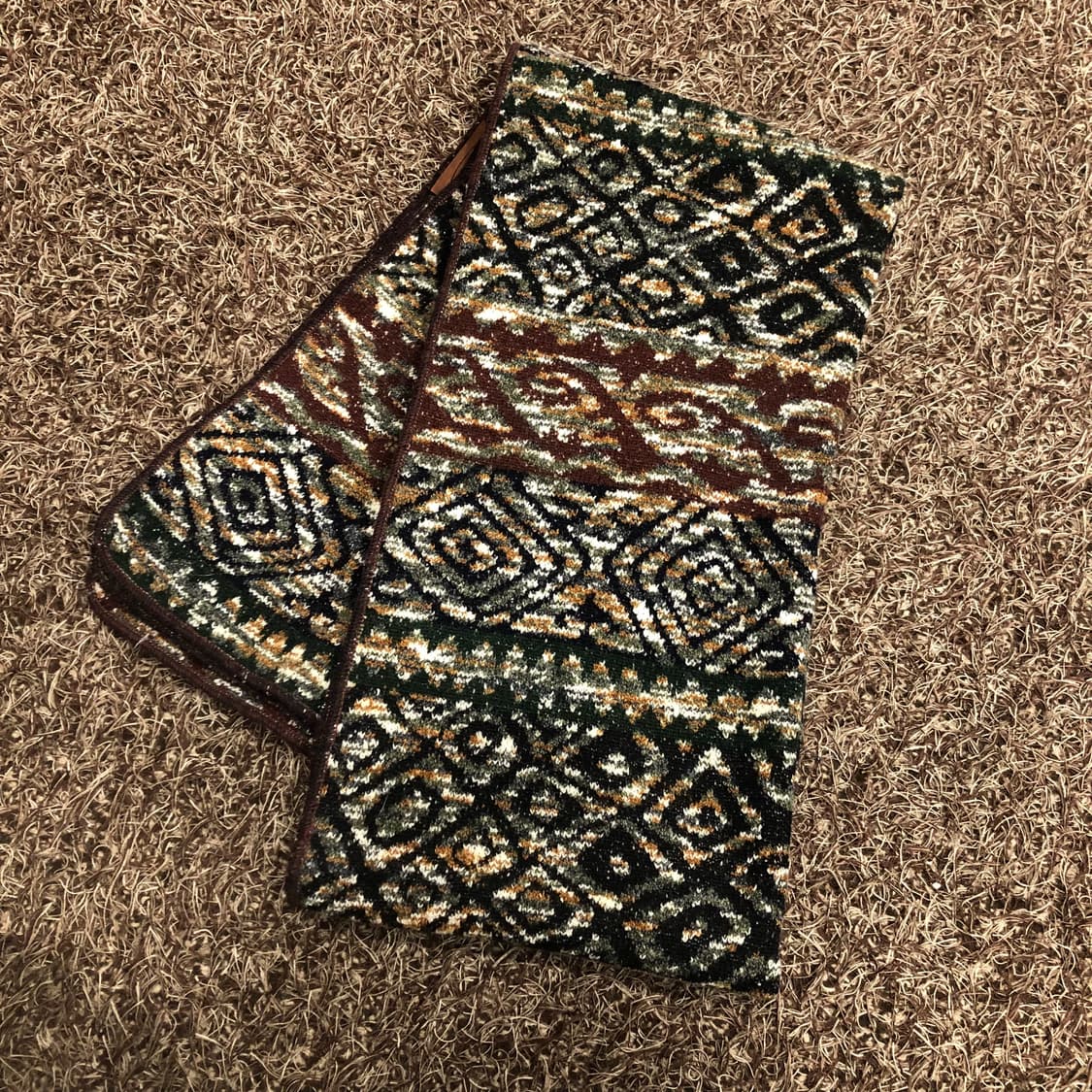 미쏘니 멀티컬러 패턴 울 머플러 상품이미지1