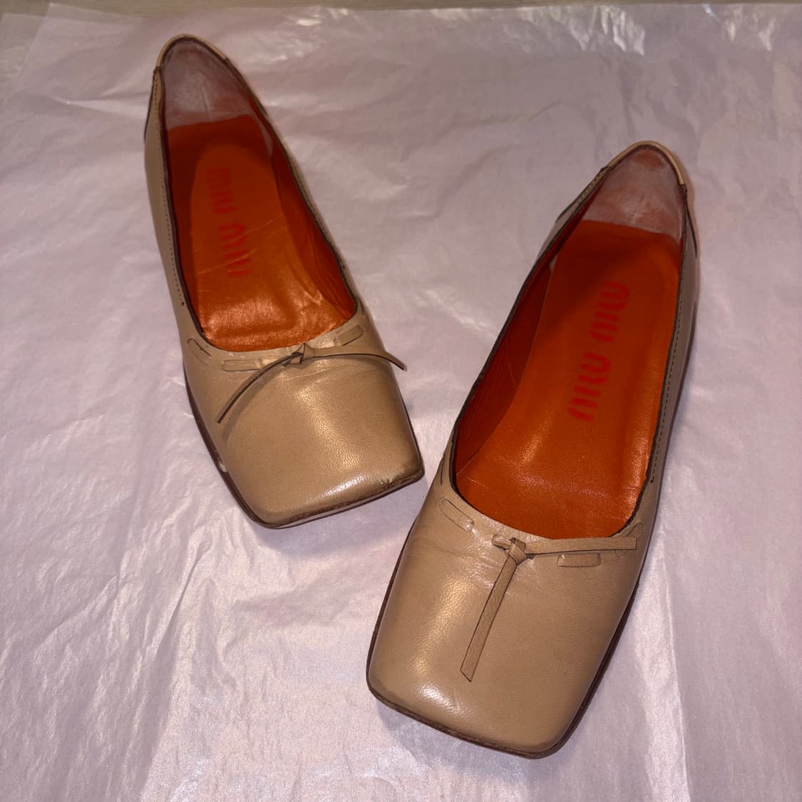Miumiu vintage flat shoes 37size 상품이미지1