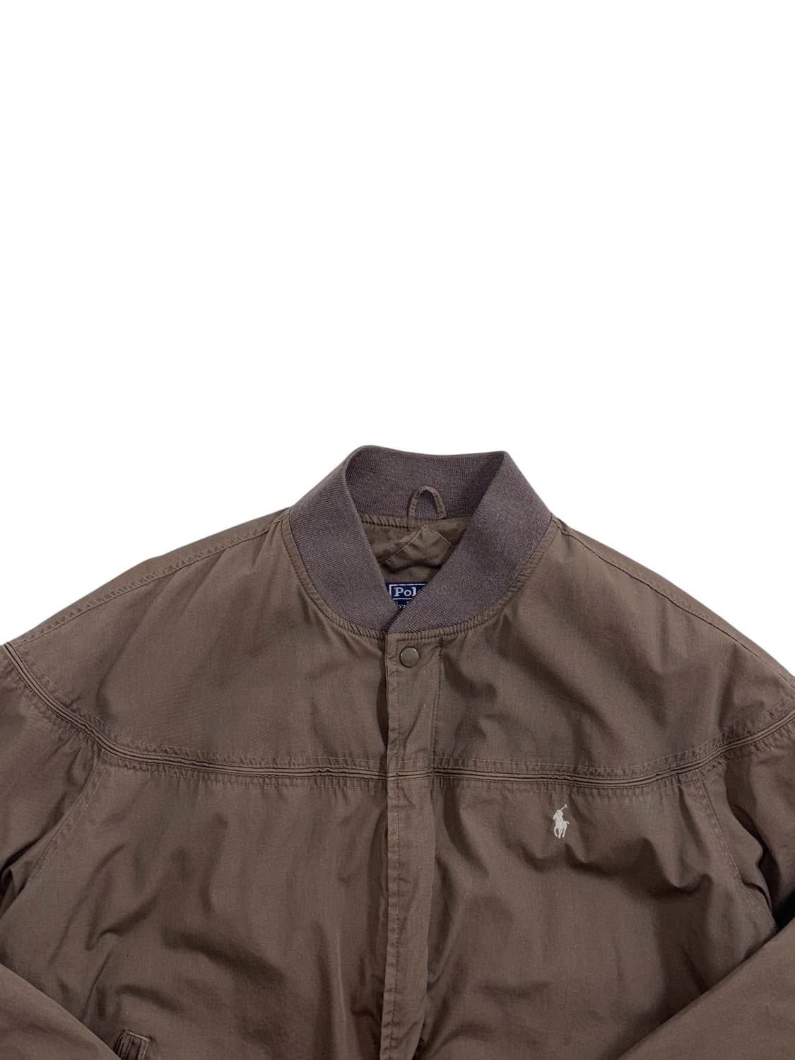 폴로 랄프로렌 빈티지 라이트브라운 블루종 자켓 상품이미지5