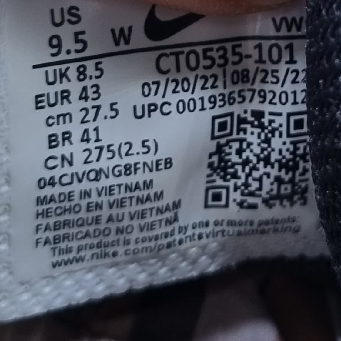 나이키 인피니티 G 골프화 275 상품이미지6