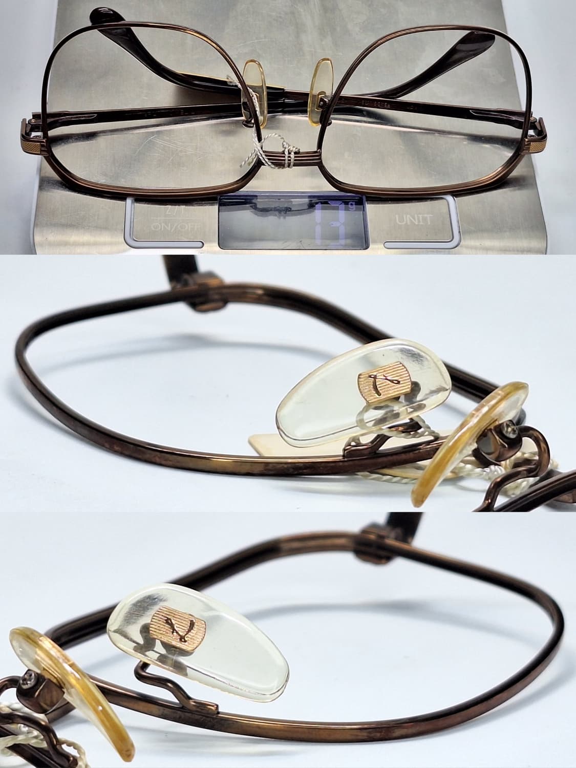 니콘 FB 8311TS 안경테 57mm 순티타늄/일본빈티지 데드스톡 레어 상품이미지9