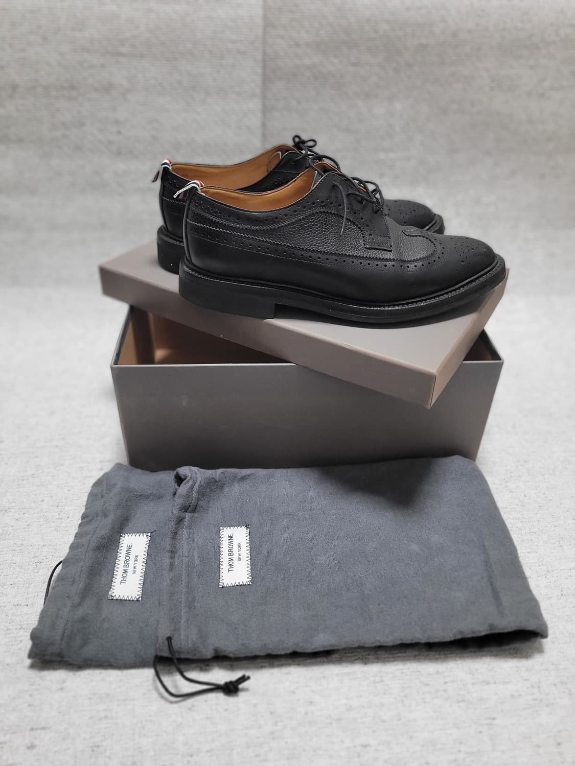 (신품급 개꿀매)톰브라운 윙팁 9사이즈 판매합니다 상품이미지4