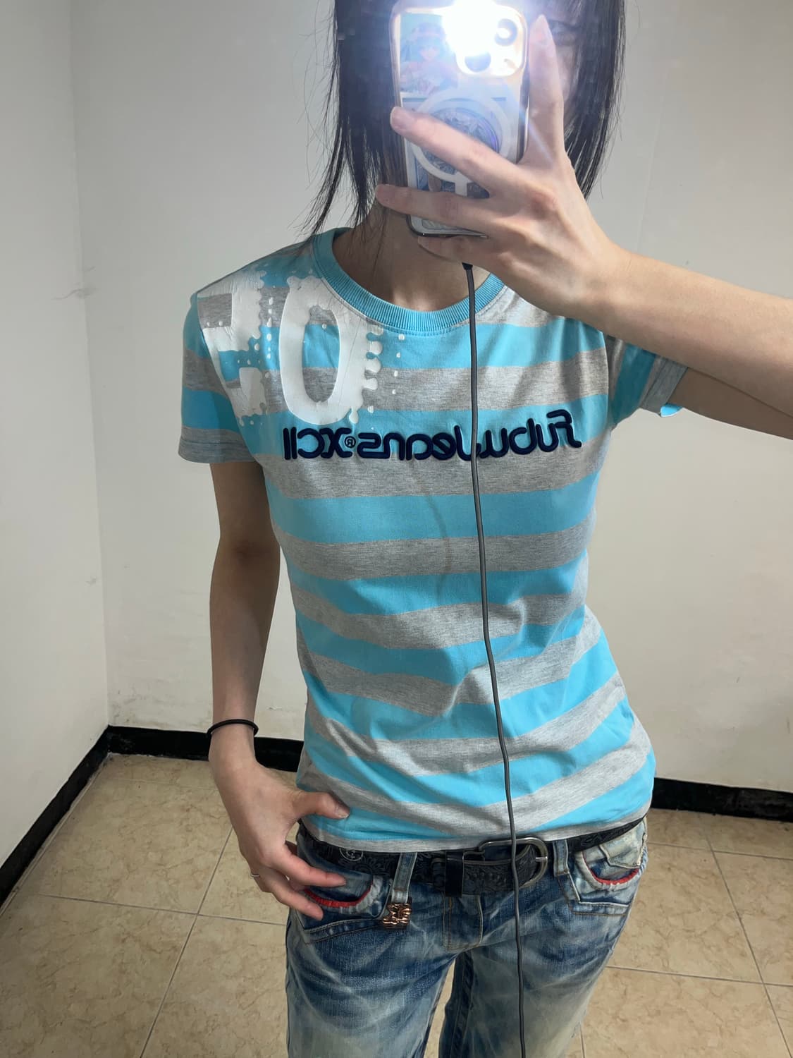 후부 00‘s J2K 스트라이프 티셔츠 상품이미지2