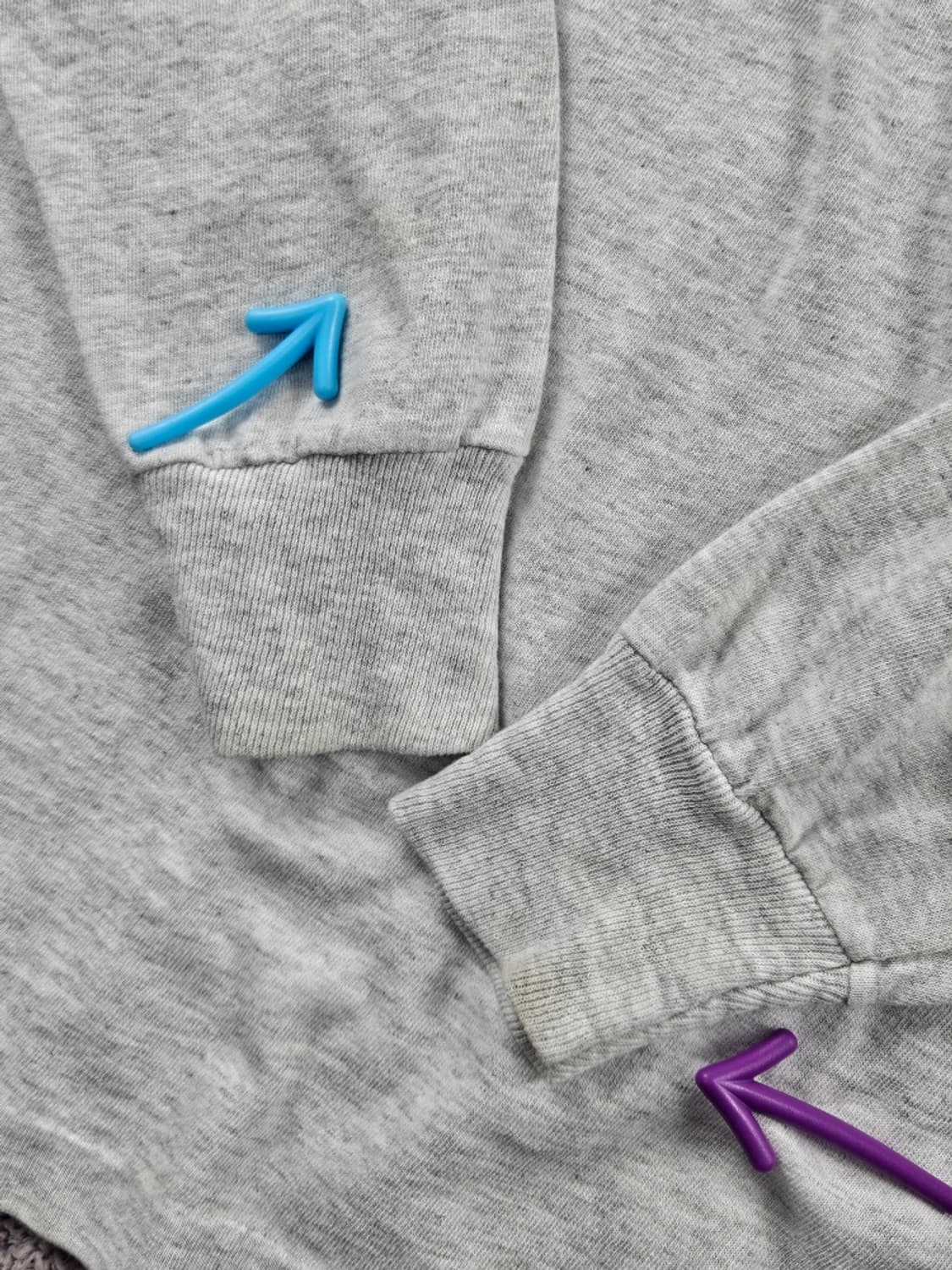 8~90's USA 프룻오브더룸 싱글스티치 롱슬리브 (L) / 11415 상품이미지6