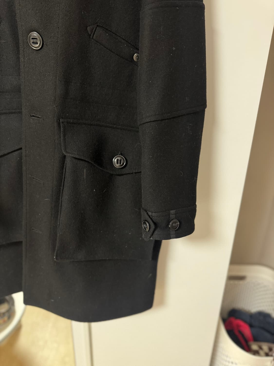 이스트로그 ECW 울 후드 코트 상품이미지6