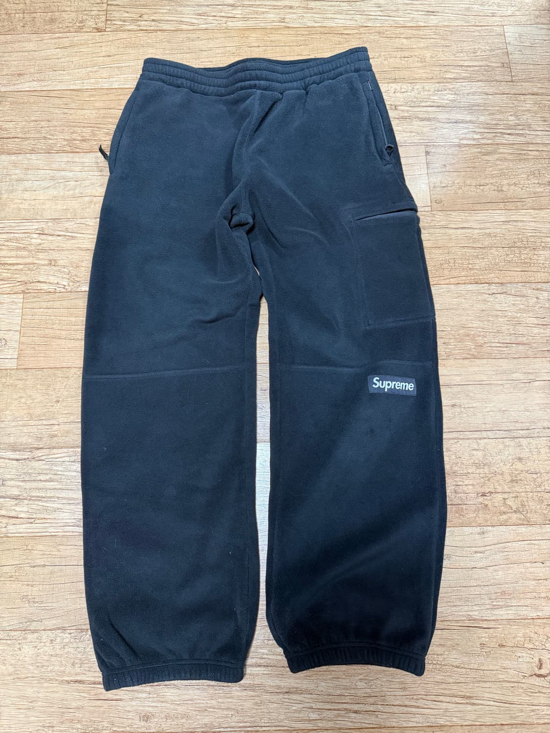 22fw 슈프림 폴라텍 팬츠 블랙 상품이미지1