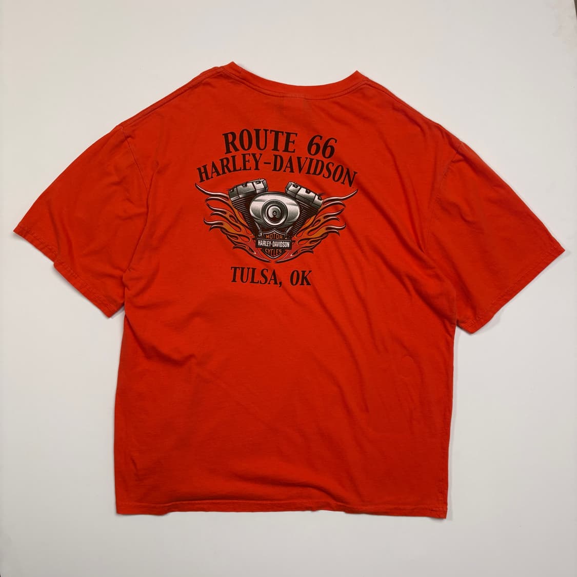 [2XL]10s Harley-Davidson ROUTE66 T-shirt 상품이미지6