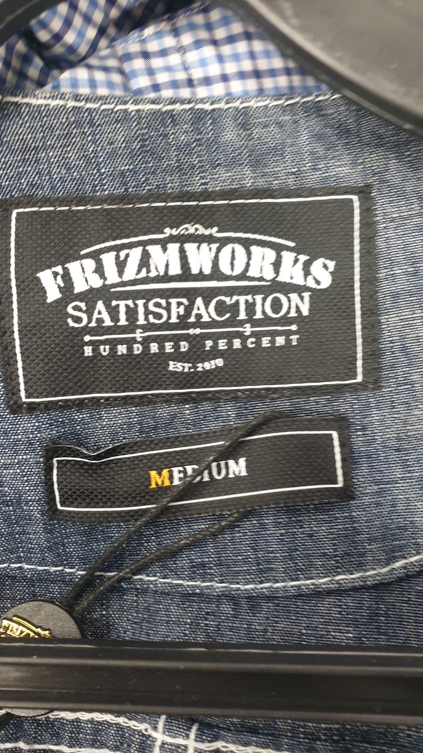 프리즘웍스 아메카지 데님베스트 M사이즈 상품이미지3