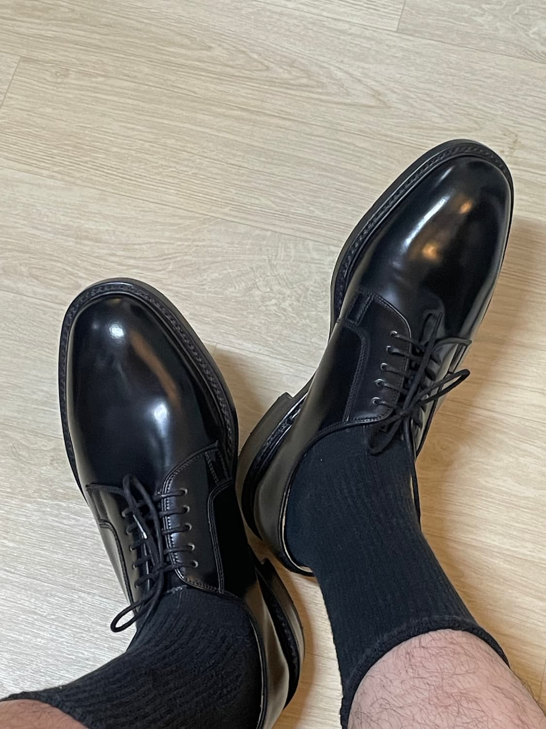 Loake 771B 더비 슈즈 블랙 (7) 상품이미지2