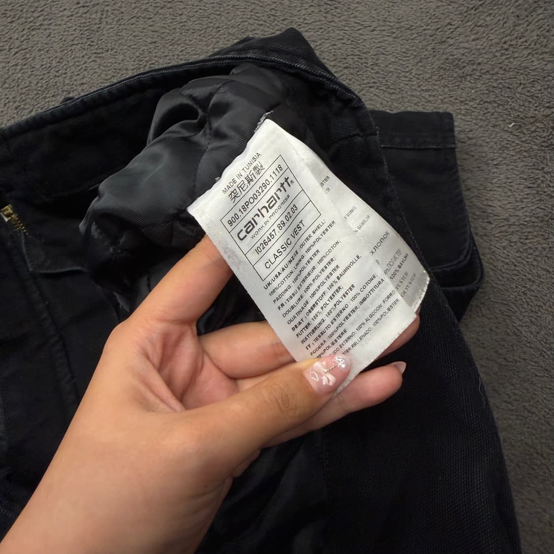 [ 정품/XL ] 칼하트 퀼트 워크 조끼 베스트 자켓 상품이미지5