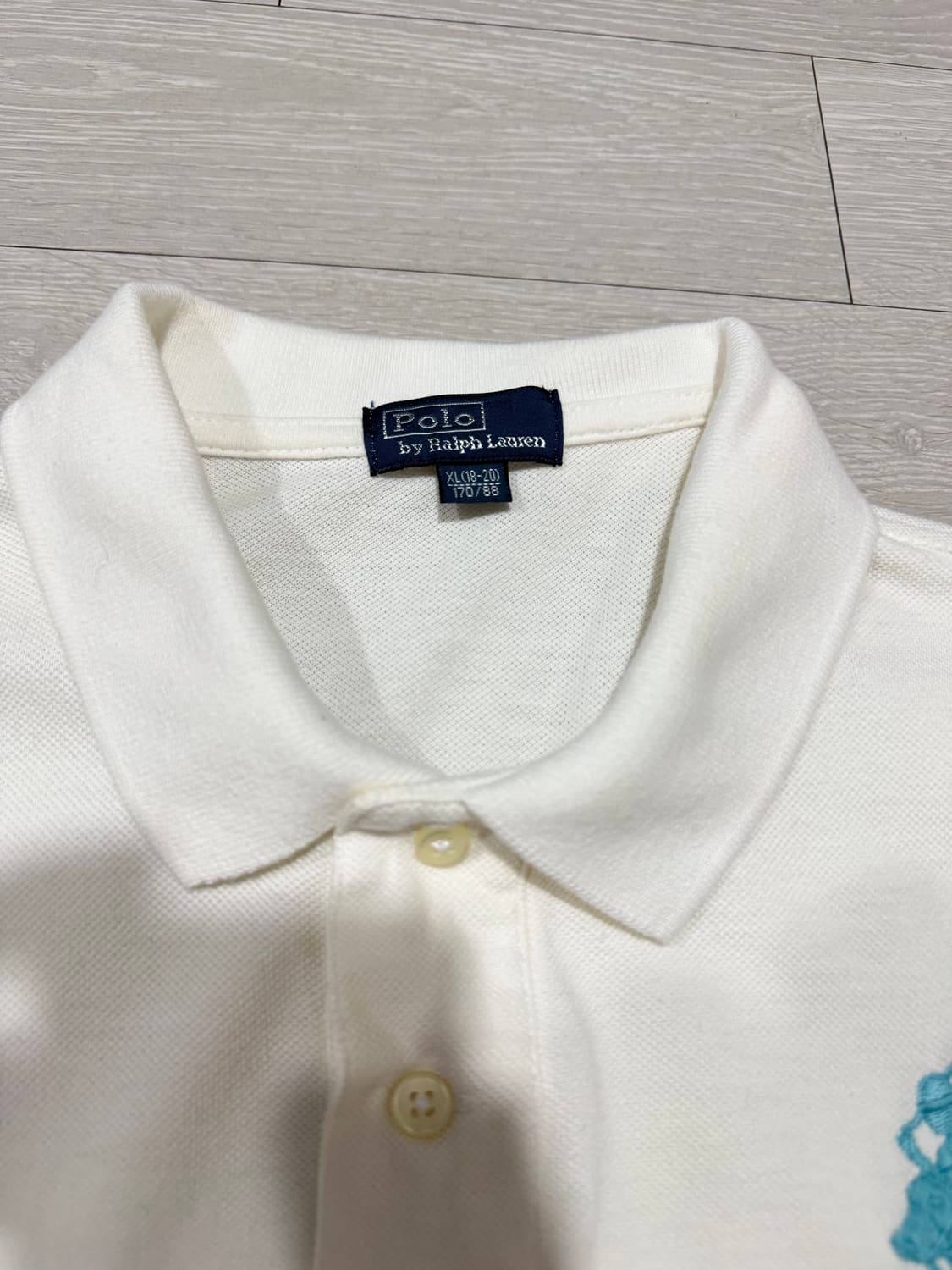 폴로 랄프로렌 민트 빅포니 카라 반팔티  상품이미지4