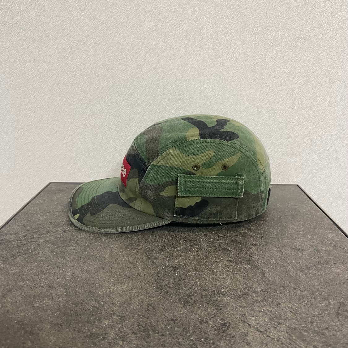 (OS) 슈프림 박스로고 캠프캡 모자 우드랜드 카모 상품이미지3