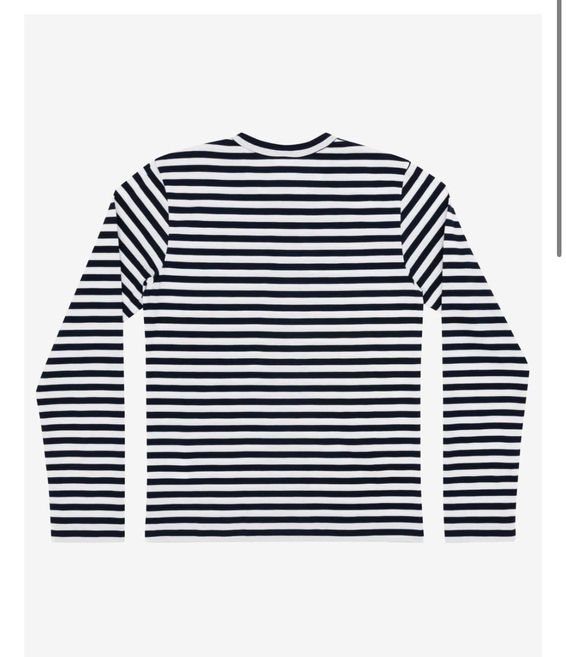 도버스트릿마켓 꼼데가르송 스트라이프 롱슬리브 L 상품이미지2