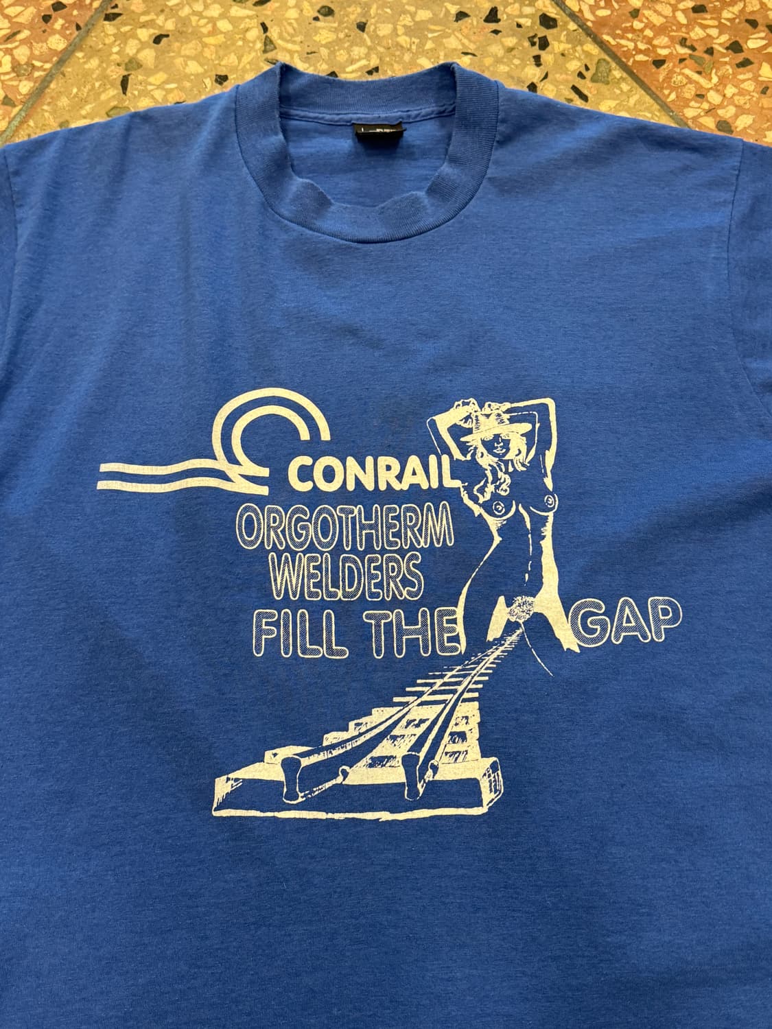 90s Conrail 티셔츠 (L) 상품이미지4