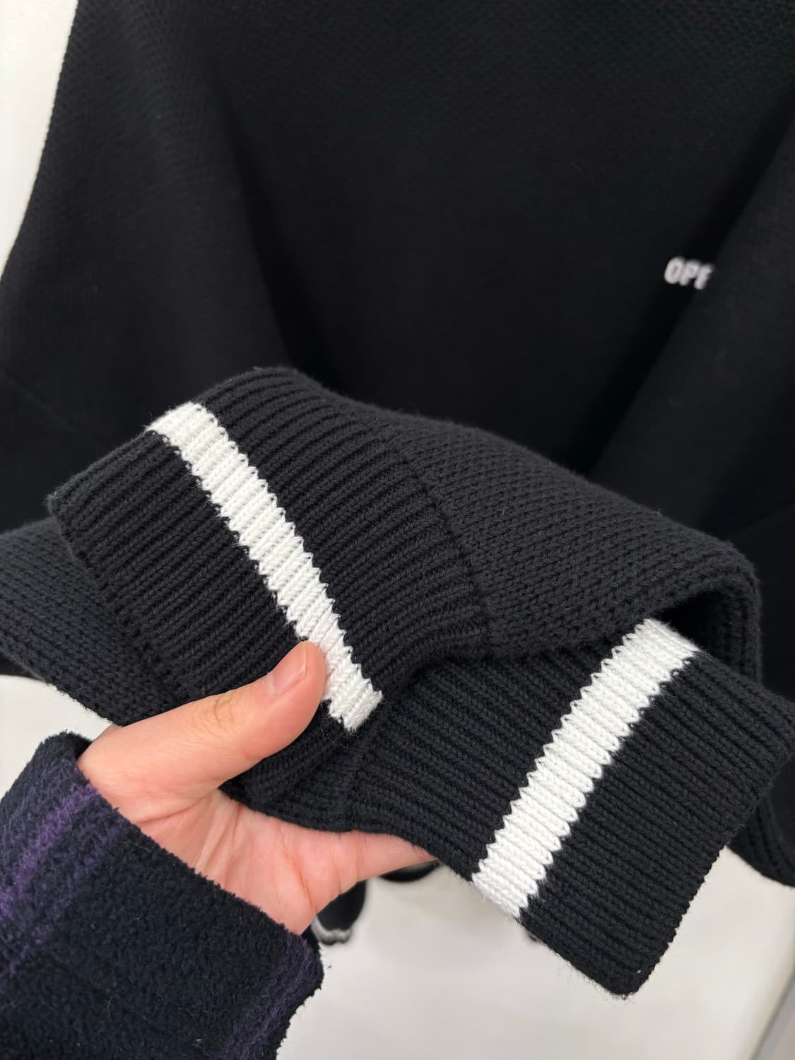 OY 니트 집업 맨투맨 상품이미지4