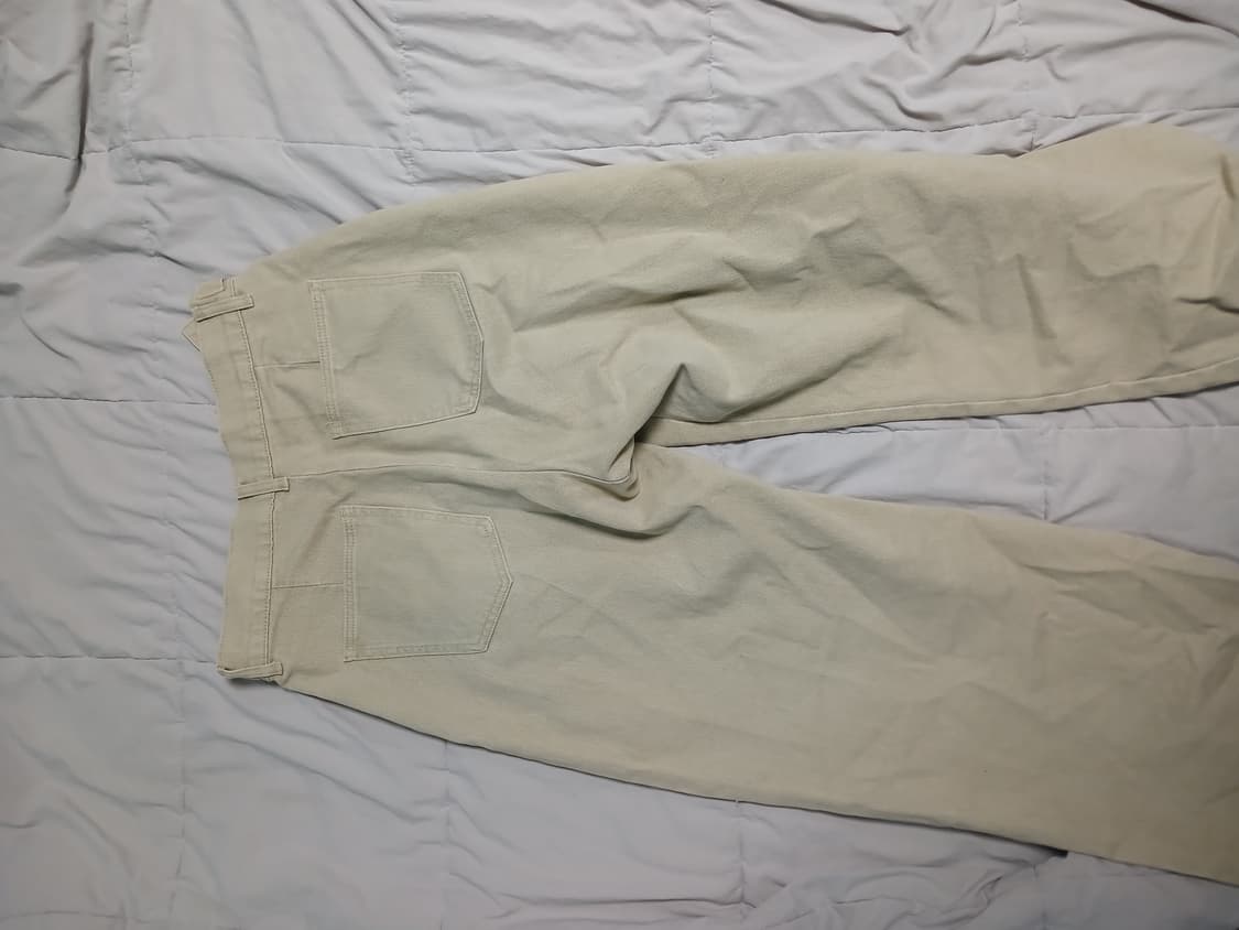 와이드 치노 팬츠 바지 베이지 상품이미지2