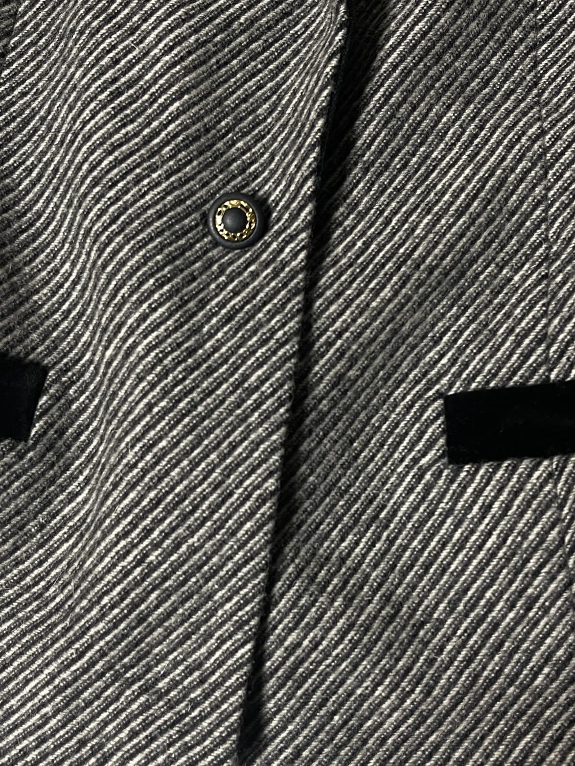 (La paix)velvet collar tweed jacket 상품이미지4