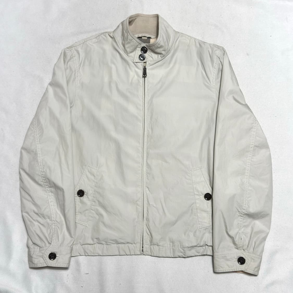 M 버버리 넥 버클 코튼 자켓 상품이미지2