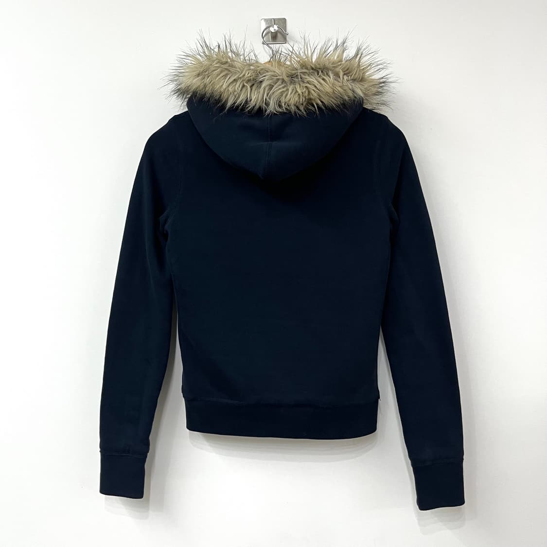 아베크롬비 울프죠 자수로고 네이비 후드집업 상품이미지4
