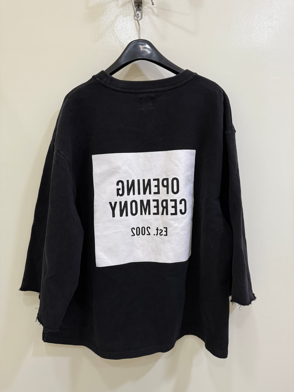 오프닝세레모니 프린팅 맨투맨 정품 상품이미지3