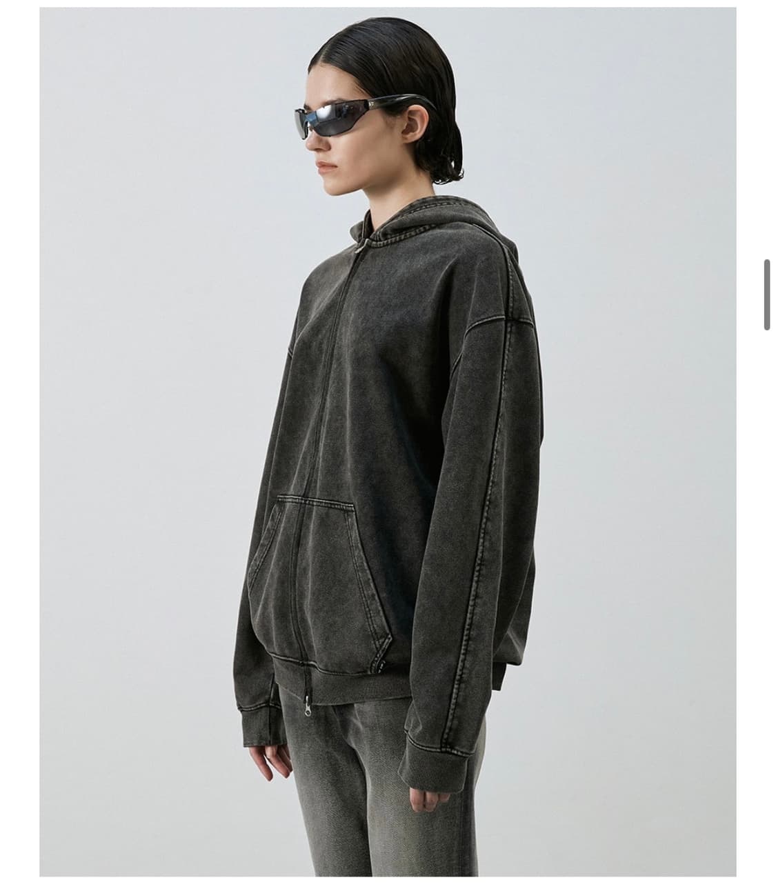 LCDC 워싱후디집업  상품이미지2