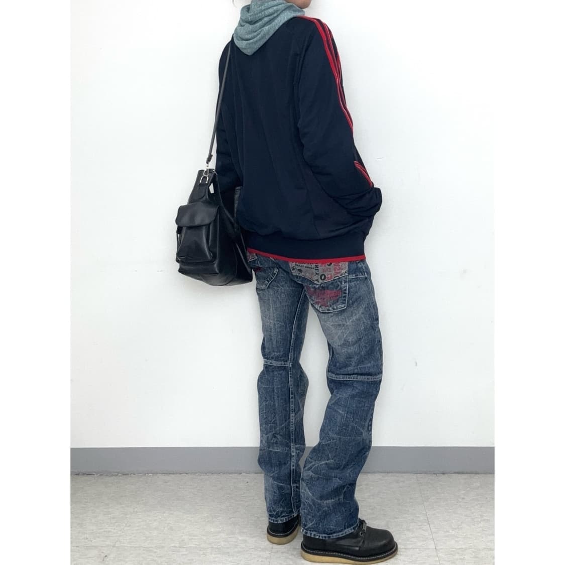 빈티지 키치 데님 팬츠 상품이미지4