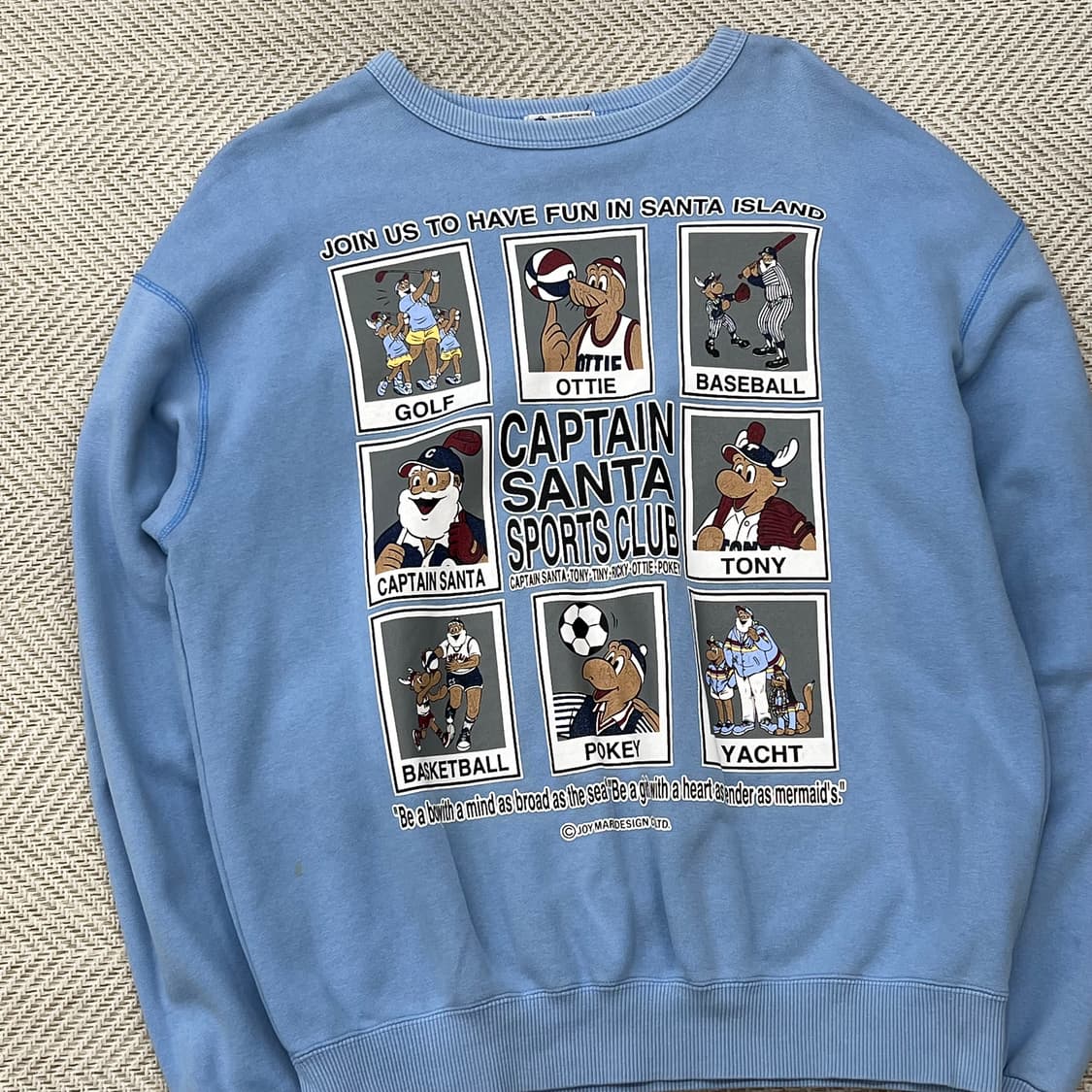 캡틴 산타 프린팅 맨투맨 r2514 상품이미지3