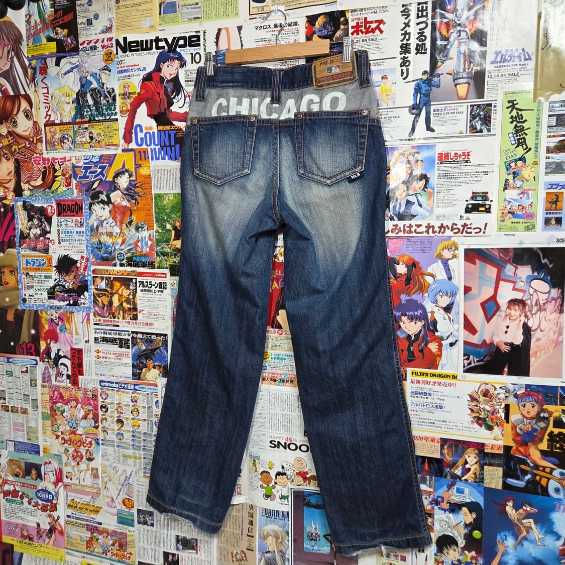 엠엘비 시카고 배색 데님 팬츠 상품이미지5