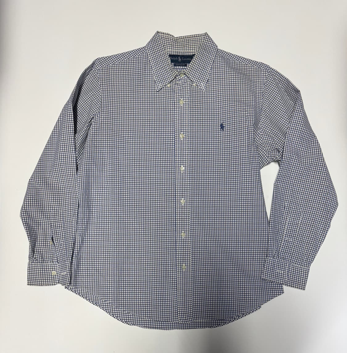 정품 폴로 랄프로렌 커스텀 핏 체크 셔츠 L ~ XL 상품이미지1