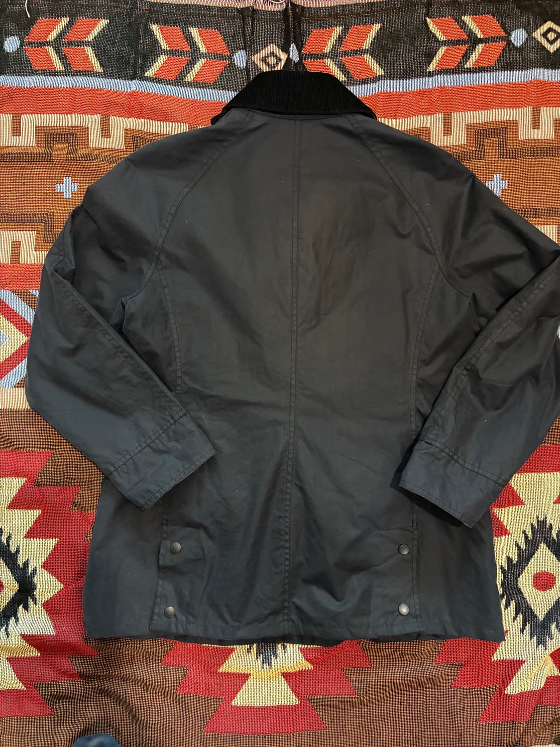 38) 바버 비데일 왁스자켓 네이비 상품이미지7