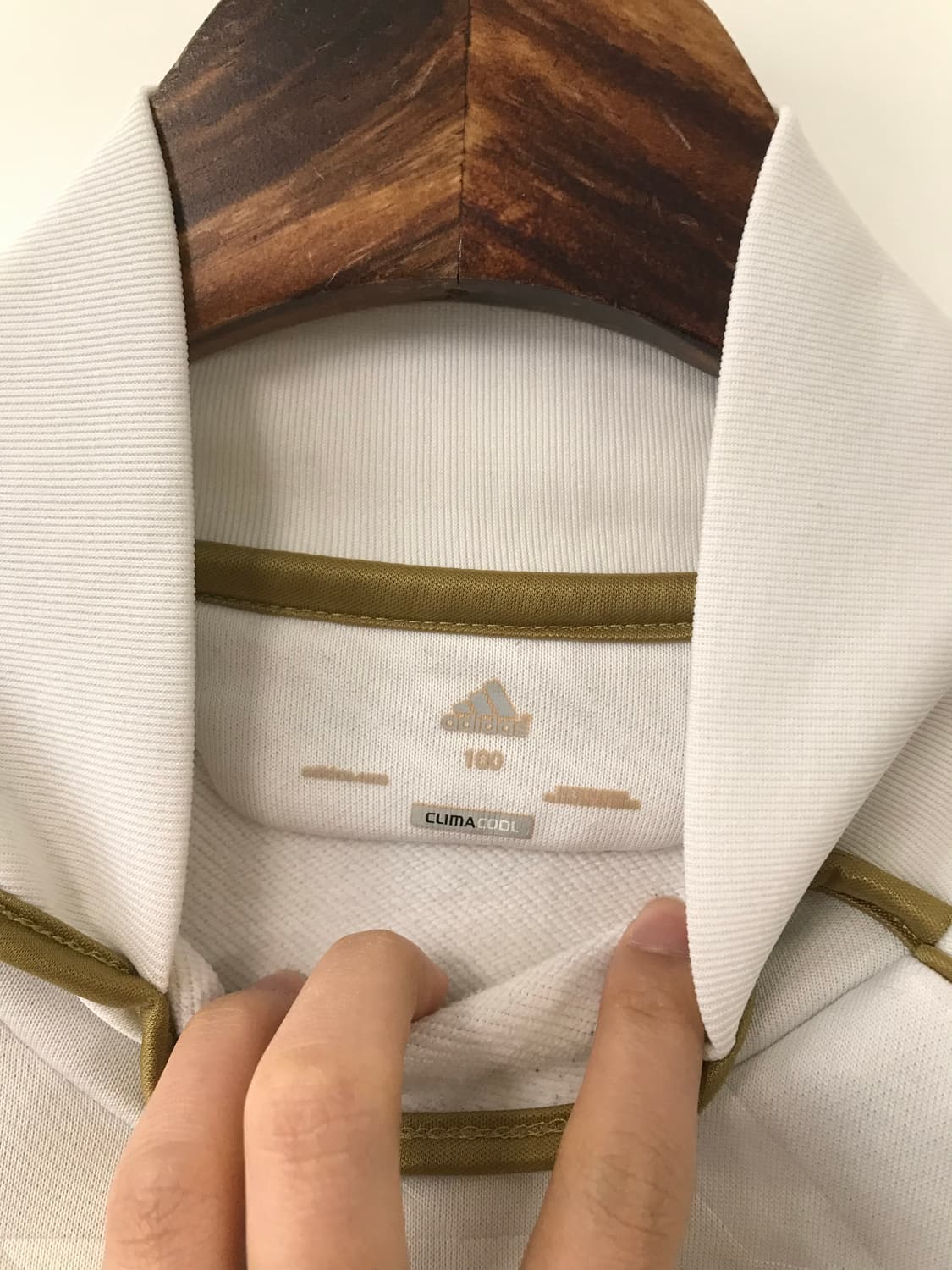 아디다스 레알마드리드 화이트 트레이닝 탑 상품이미지6