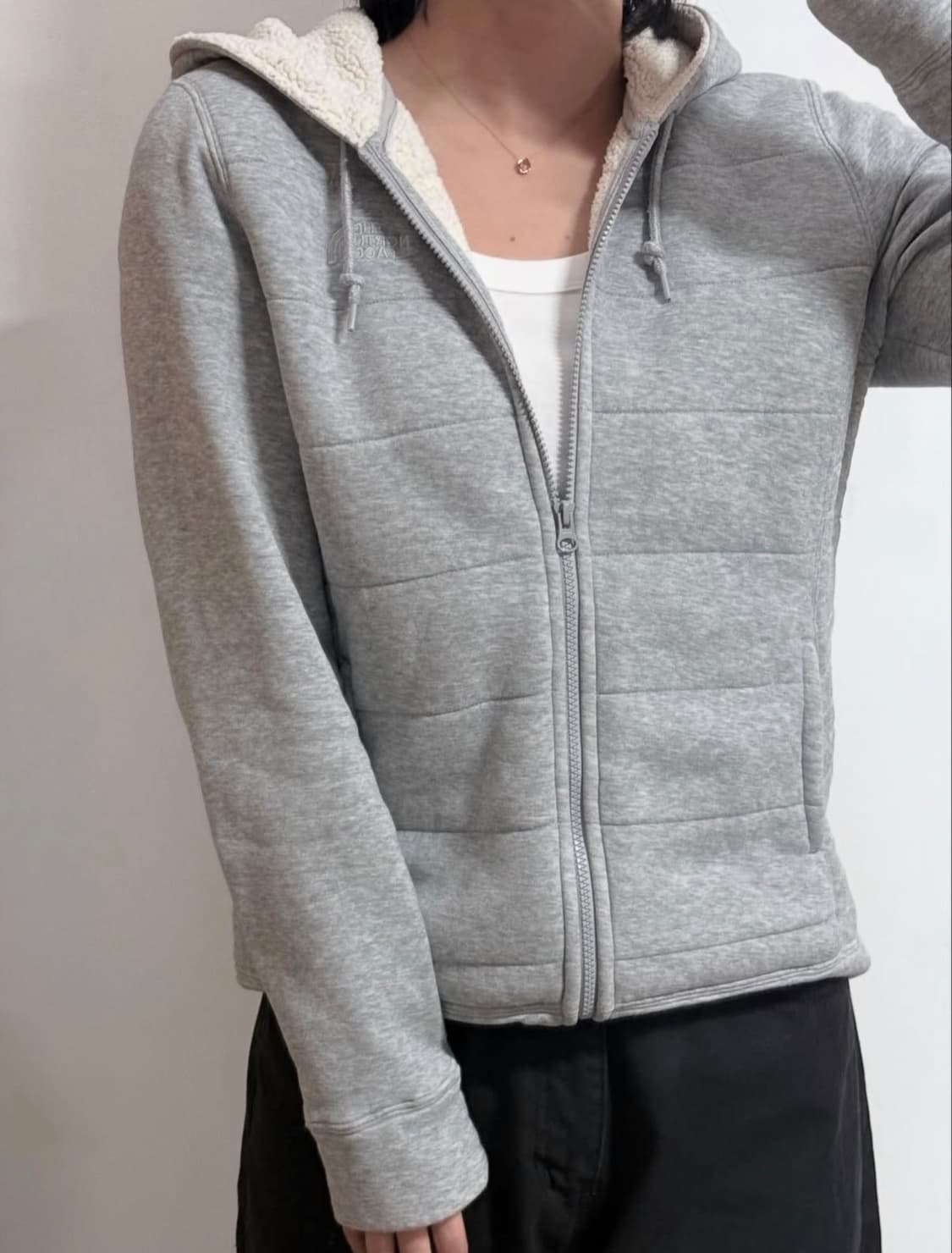 The Noth Face 노스페이스 양털 후드집업 상품이미지2