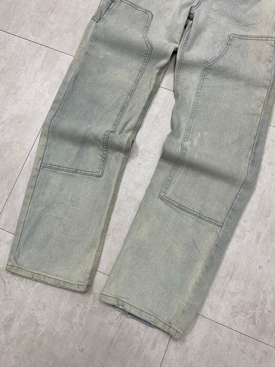 Wild fable 연청 더블니 팬츠 #349 상품이미지3